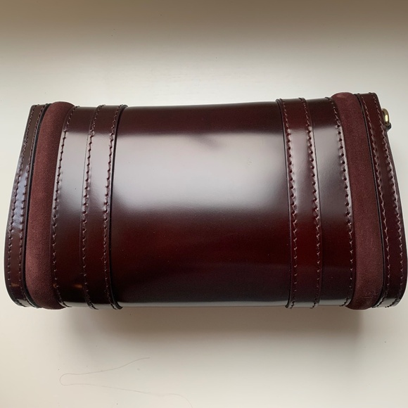 Burberry Clutch Handbag with optional Shoulder Strap Leather & Suede - Picture 5 of 7